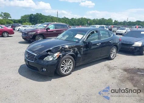 2011 Infiniti M37X из США, поврежденный, VIN JN1BY1AR2BM372202